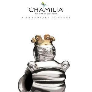 Chamilia Sterling & 14K QUEEN BEE Charm